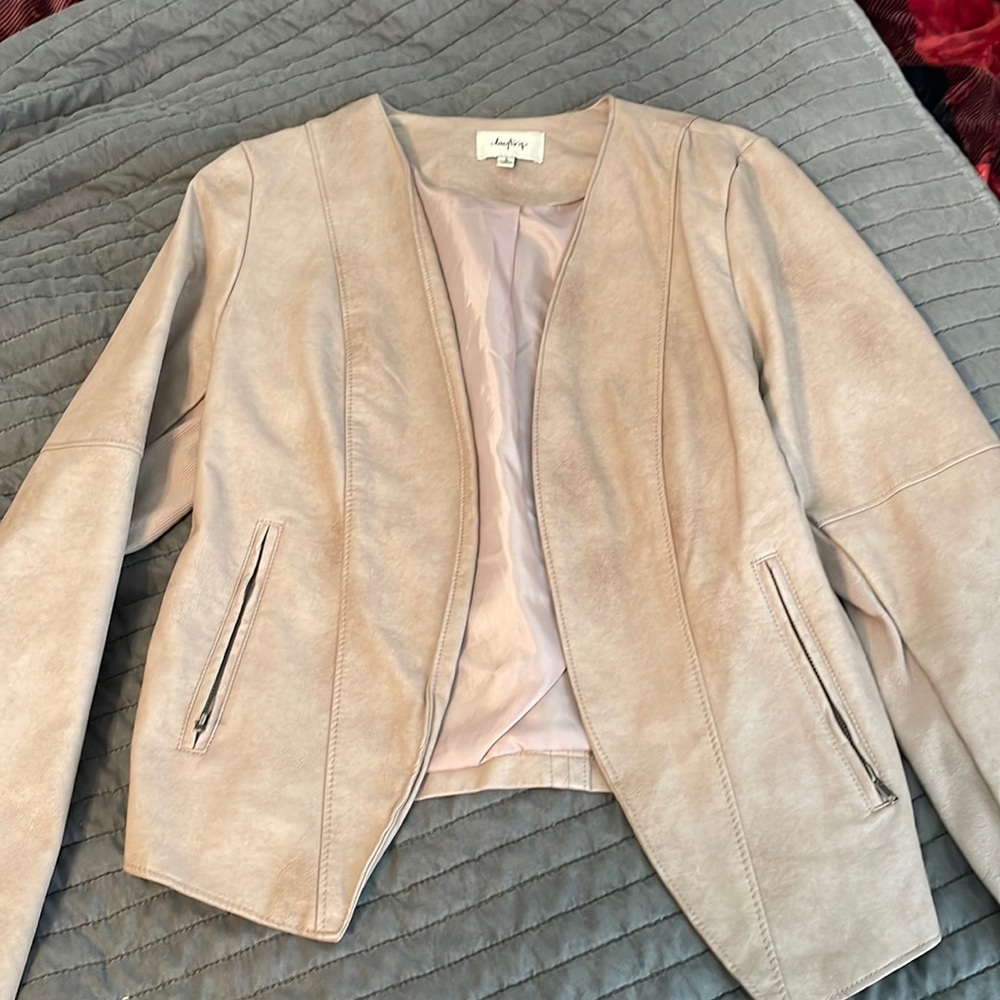 Pleather jacket